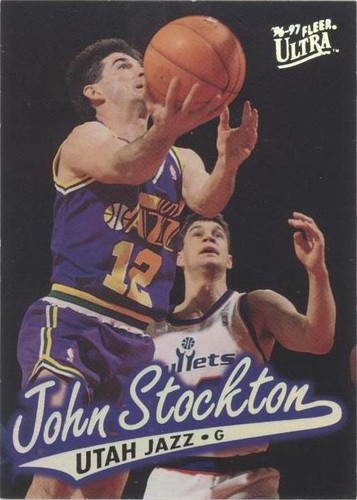 1996-97 Fleer Ultra - John Stockton #115