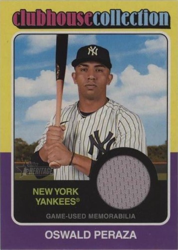 2024 Topps Heritage - Oswald Peraza #CCR-OP