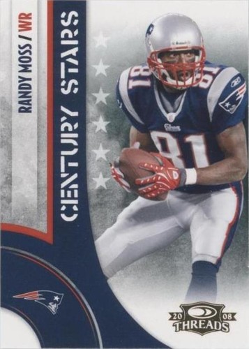 2008 Donruss Threads Randy Moss #CS-1