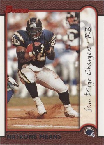 1999 Bowman Natrone Means #72