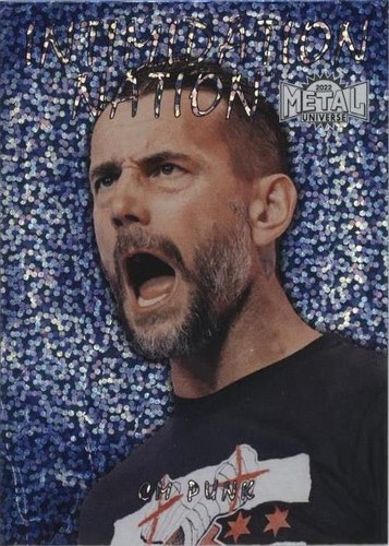2022 Skybox Metal Universe AEW All Elite Wrestling - CM Punk #IN-7