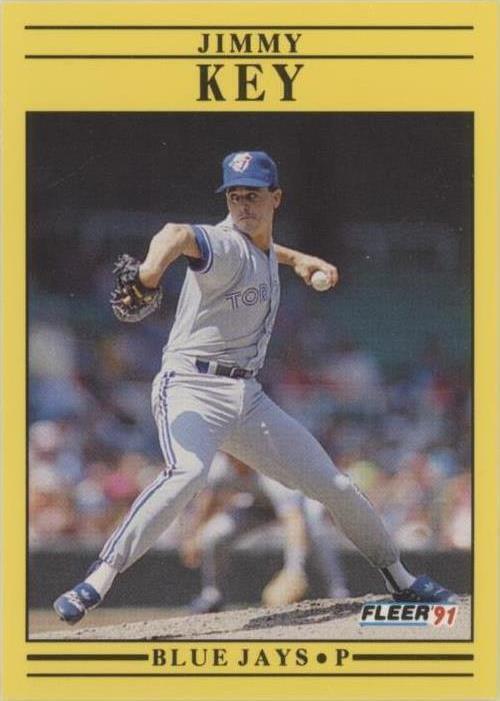 Fleer 1991 - Jimmy Key #178
