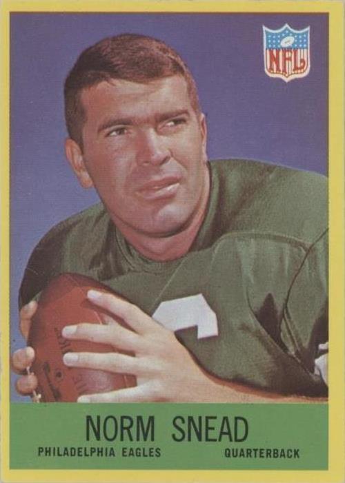 1967 Philadelphia Norm Snead #142