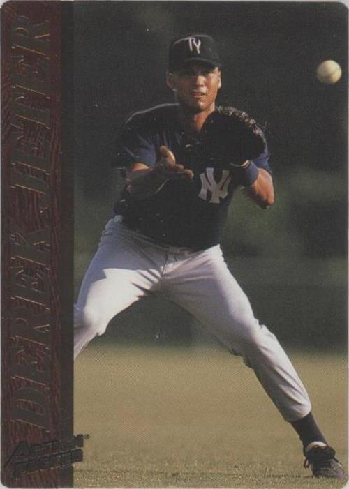 1995 Liga menor llena de acción - Derek Jeter #10