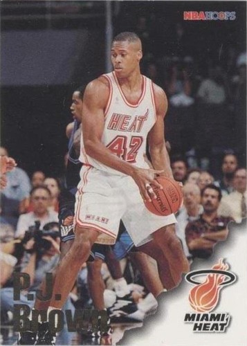 1996-97 NBA Hoops - P.J. Brown #216