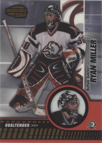 2003-04 Pacific Invincible - Ryan Miller #10