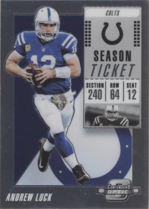2018 Panini Contenders Optic Andrew Luck #55
