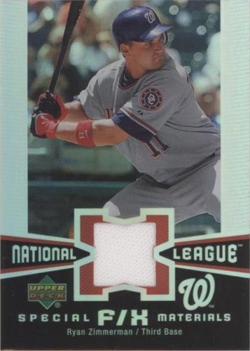 2006 Upper Deck Special F/X - Ryan Zimmerman #SM-RZ