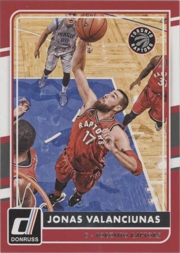 2015-16 Panini Donruss - Jonas Valanciunas #110