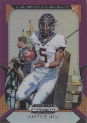 2019 Panini Prizm Draft Justice Hill #112
