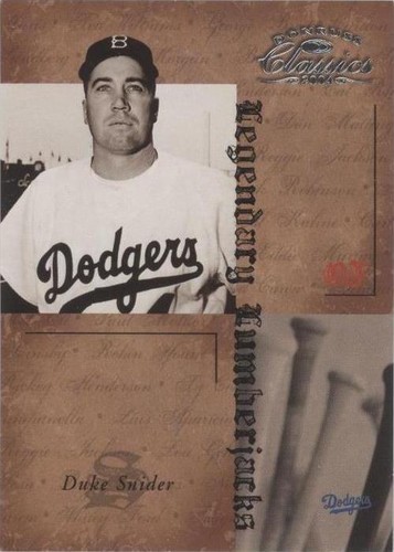 2004 Donruss Classics - Duke Snider #LB-28