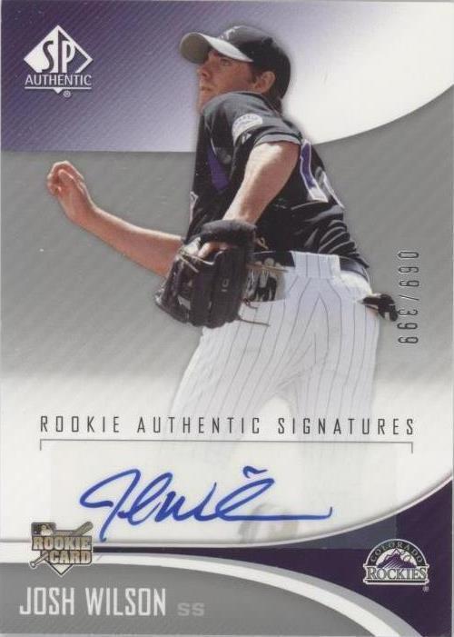 2006 SP Authentic - Josh Wilson #269