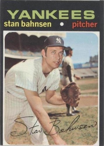 1971 Topps - Stan Bahnsen #184