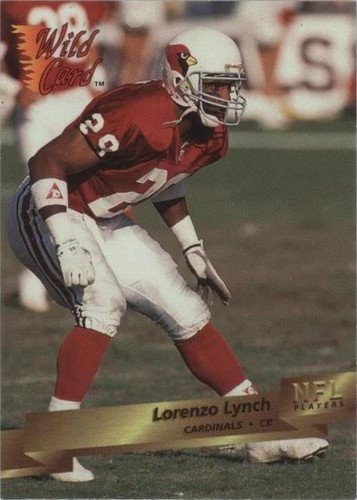 1993 Wild Card Lorenzo Lynch #56