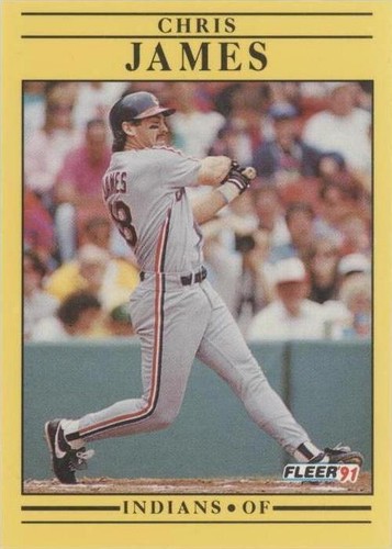 1991 Fleer - Chris James #370