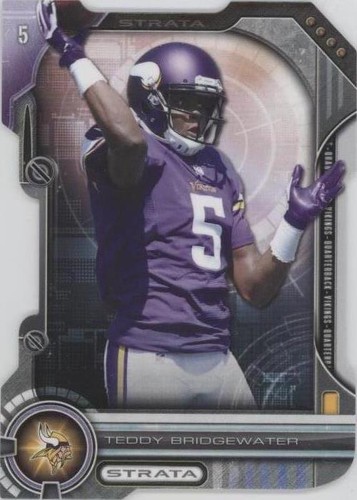 2014 Topps Strata Teddy Bridgewater #QDC-TB