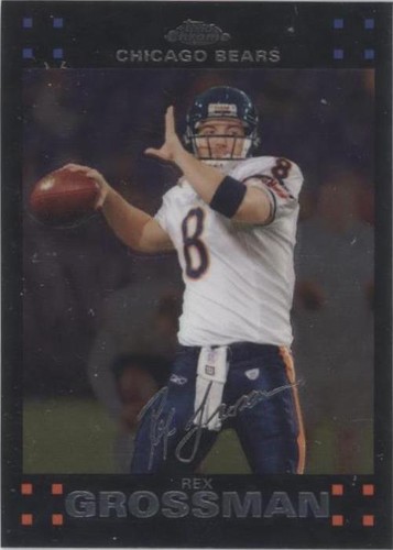 2007 Topps Chrome Rex Grossman #TC57