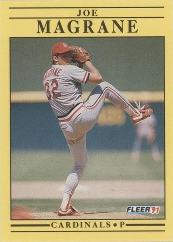1991 Fleer - Joe Magrane #638