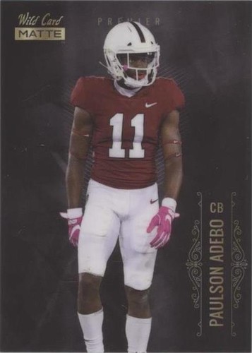 2021 Wild Card MATTE Paulson Adebo #MBC-47