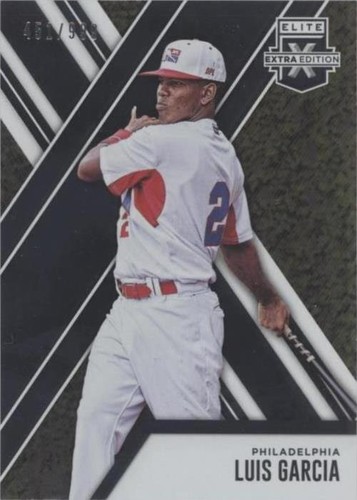 2017 Panini Elite Extra Edition - Luis Garcia #125