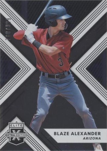 2018 Panini Elite Extra Edition - Blaze Alexander #199