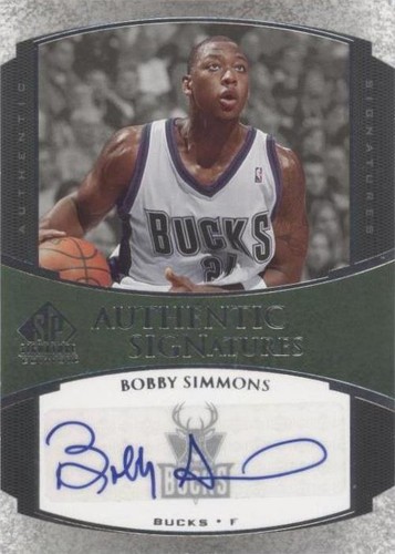 2005-06 SP Signature Edition - Bobby Simmons #AS-BS