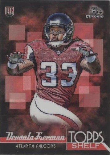 2014 Bowman Chrome Devonta Freeman #TSR-DF