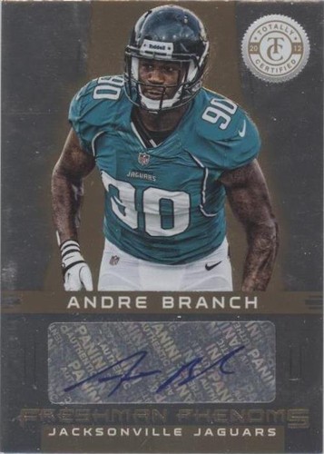 2012 Totally Certified Andre Branch #102