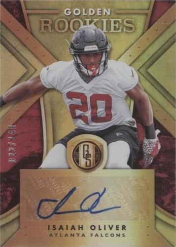 2018 Panini Gold Standard Isaiah Oliver #GR-IO