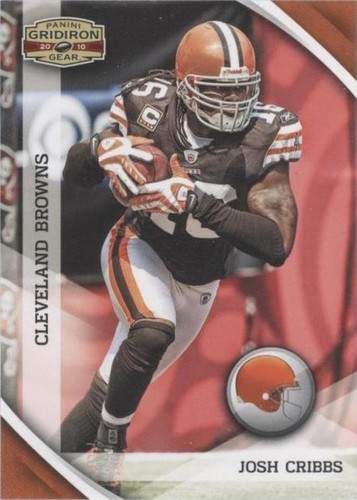 2010 Panini Gridiron Gear Josh Cribbs #35