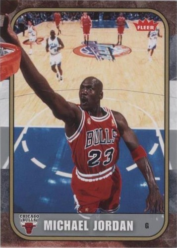 2007-08 Fleer Michael Jordan - Michael Jordan #70