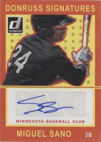 2014 Panini Donruss - Miguel Sanó #MS