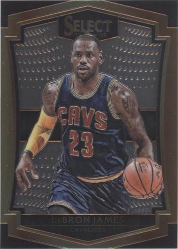 PSA 10 2015-16 Panini Select #47 Lebron James Tri Color Prizm