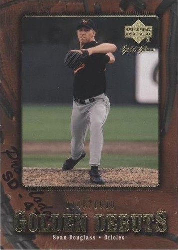 2001 Upper Deck Gold Glove - Sean Douglass #126