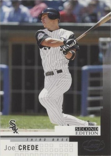 2004 Leaf Second Edition - Joe Crede #23