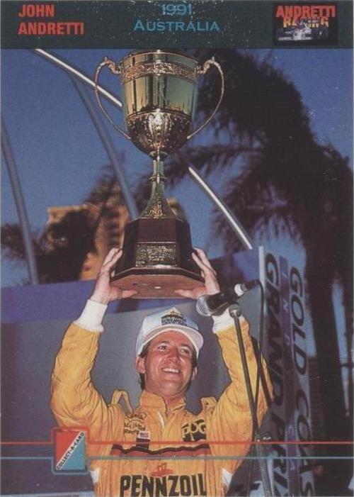 1992 Collect-A-Card Andretti Racing - John Andretti #39