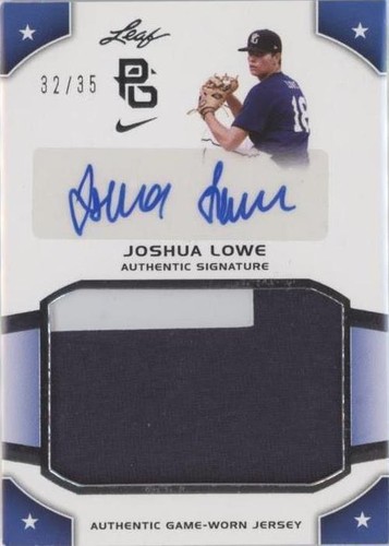 2015 Leaf Perfect Game National Showcase - Josh Lowe #JA-JL1