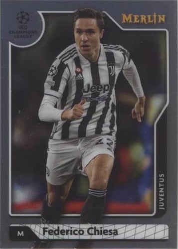 2021-22 Topps Merlin Collection Chrome UCL Federico Chiesa #54
