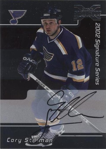 2002-03 In the Game Be A Player Signature Series - Cory Stillman #123