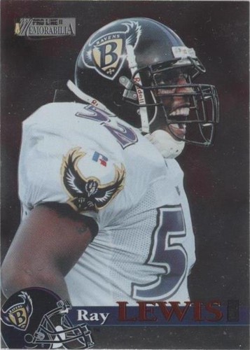 1996 Pro Line II Memorabilia Ray Lewis #59