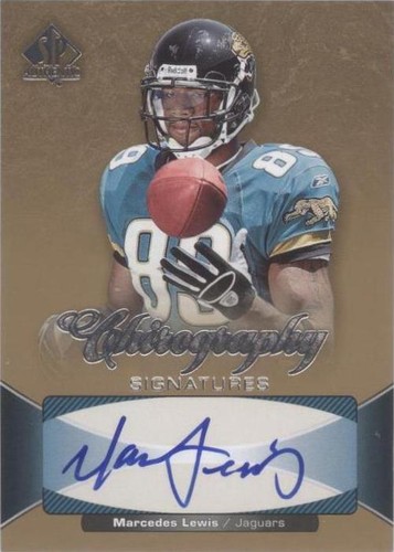 2006 SP Authentic Marcedes Lewis #CH-ML