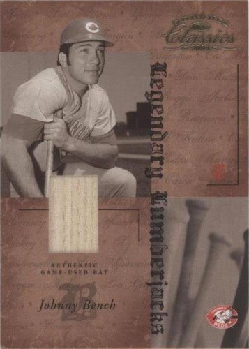 2004 Donruss Classics - Johnny Bench #LB-3