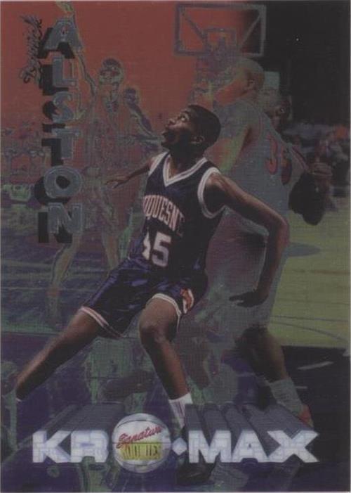 1994-95 Signature Rookies Kro-Max - Derrick Alston #26