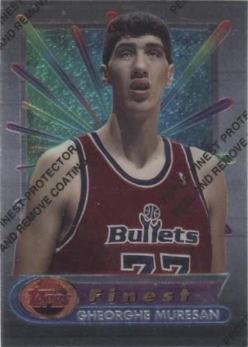 1994-95 Topps Finest - Gheorghe Muresan #139