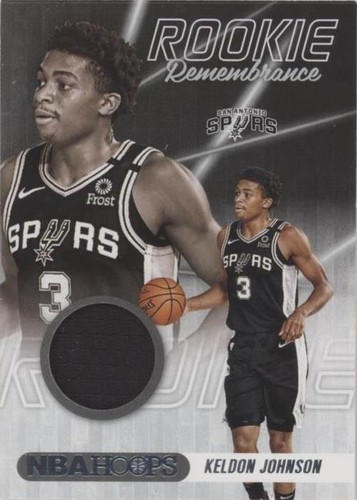 2020-21 Panini NBA Hoops - Keldon Johnson #SS-19