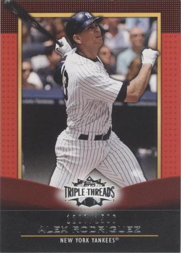 2011 Topps Triple Threads - Alex Rodriguez #95