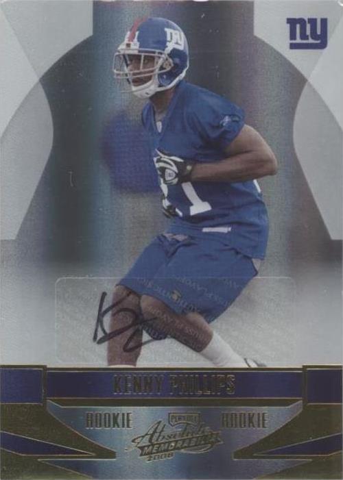Playoff Absolute Memorabilia 2008 Kenny Phillips #206