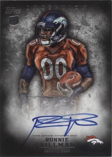 2012 Topps Inception Ronnie Hillman #133