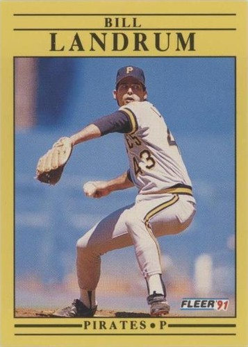 1991 Fleer - Bill Landrum #41