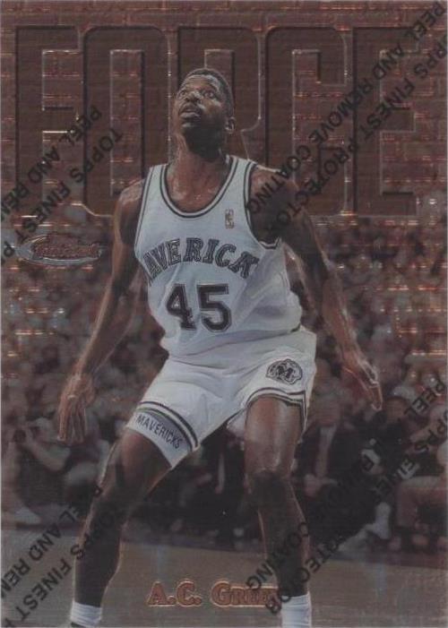 1997-98 Topps Finest - A.C. Green #87